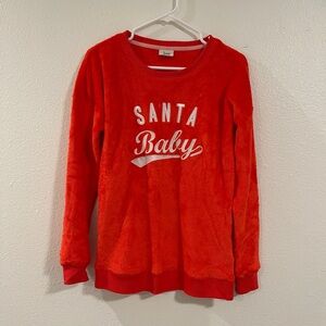 Santa Baby Fleece Top - XS